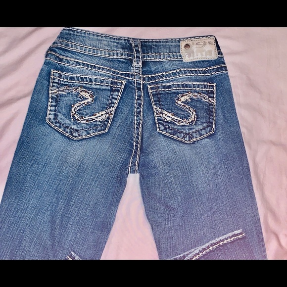 Suki 17” by Silver Jeans Co. EUC!!! Size 25 - Picture 5 of 8